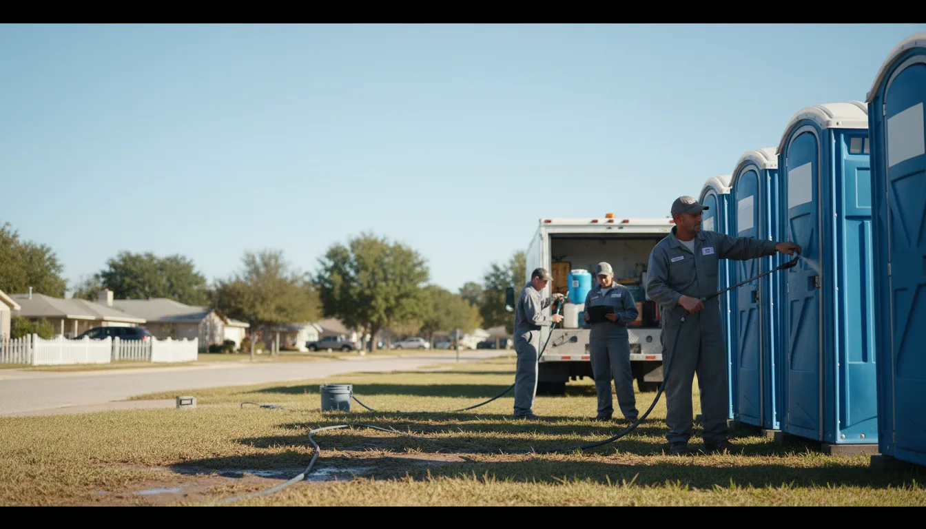 Long-Term Portable Toilet Rental in Tuleta, TX near me